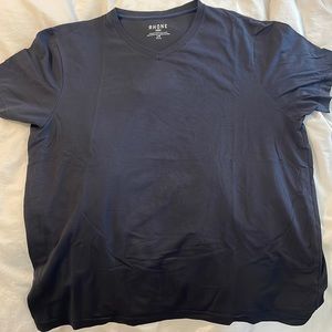 Rhone Mens Short Sleeve T-Shirt, Black, Large